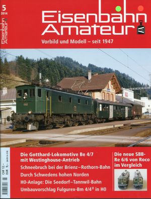 Eisenbahn-Amateur, Nr. 5/2014. (Umschlag)