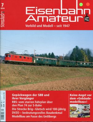 Eisenbahn-Amateur, Nr. 7/2014. (Umschlag)