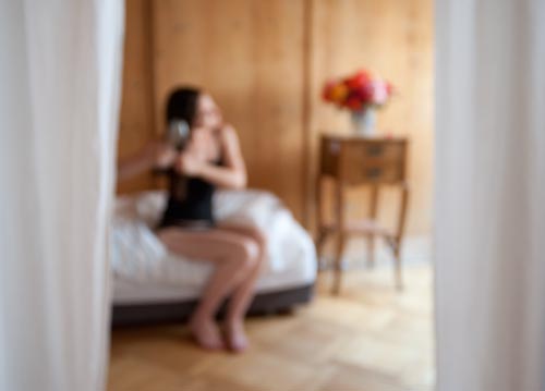 bildreich karten PK 1060: im nebenzimmer.