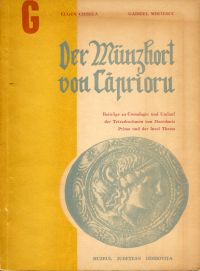 Chirila, Der Münzhort von Caprioru. (Umschlag)