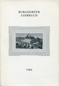 Burgdorfer Jahrbuch, 51. Jahrgang 1984. (Umschlag)