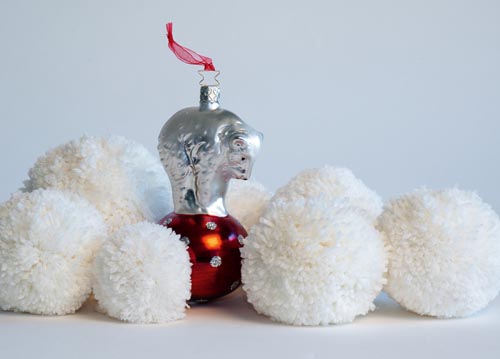 bildreich karten PK 1081: zottelzirkusweihnachtsbär.