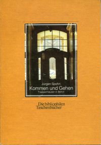 Spohn, Kommen und Gehen. (Umschlag)