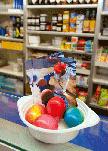 bildreich karten PK 1112: bildreiche eierpalette.