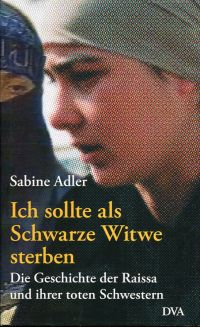 Adler, Ich sollte als Schwarze Witwe sterben. (Umschlag)