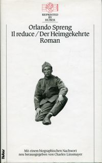 Spreng, Il reduce. Der Heimgekehrte. (Umschlag)