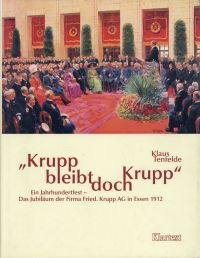 Tenfelde, "Krupp bleibt doch Krupp". (Umschlag)