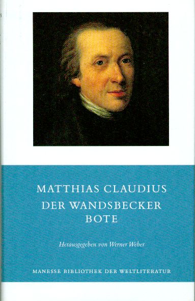 Claudius, Der Wandsbecker Bote. (Einband)