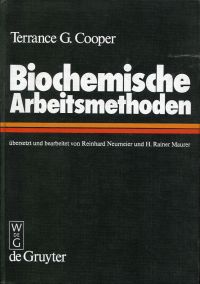 Cooper, Biochemische Arbeitsmethoden. (Umschlag)