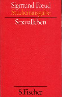 Freud, Sexualleben. (Umschlag)