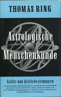Ring, Astrologische Menschenkunde, Band 1: (Umschlag)