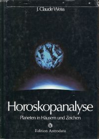 Weiss, Horoskopanalyse, Band 1: (Umschlag)