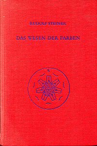 Steiner, Das  Wesen der Farben. (Umschlag)
