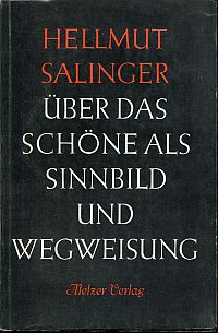 Salinger, Über das Schöne als Sinnbild und Wegweisung. (Umschlag)