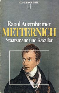 Auernheimer, Metternich. (Umschlag)