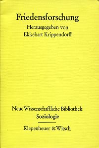 Krippendorff, Friedensforschung. (Umschlag)