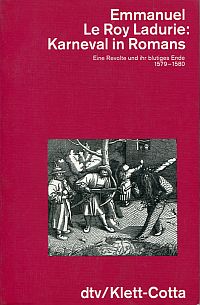 Le Roy Ladurie, Karneval in Romans. (Umschlag)