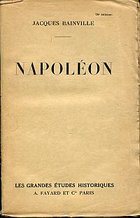 Bainville, Napoléon. (Umschlag)