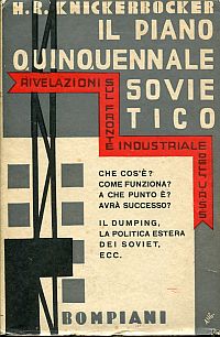 Knickerbocker, Il piano quinquennale sovietico. (Umschlag)