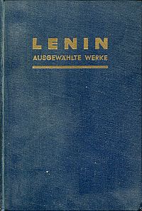 Lenin, Die Revolution von 1905 - 1907. (Umschlag)