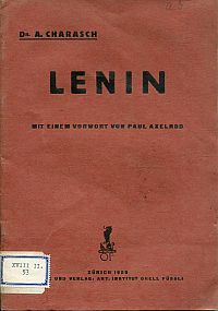 Charasch, Lenin. (Umschlag)