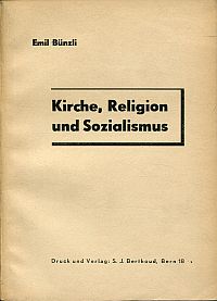 Bünzli, Kirche, Religion und Sozialismus. (Umschlag)