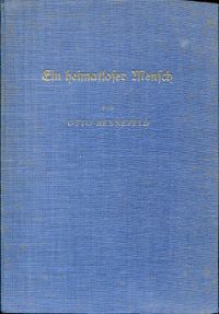 Rennefeld, Ein heimatloser Mensch. (Umschlag)
