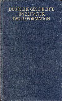 Ranke, Deutsche Geschichte im Zeitalter der Reformation. (Umschlag)