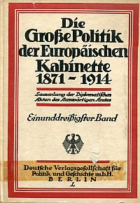 Das Scheitern der Haldane-Mission und ihre Rückwirkung auf die Tripelentente 191 (Umschlag)
