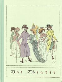 Walser, Das Theater. (Umschlag)