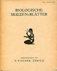 Fischer, Biologische Skizzenblätter. (Umschlag)