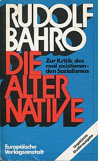 Bahro, Die Alternative. (Umschlag)