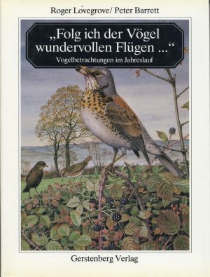 Lovegrove, "Folg ich der Vögel wundervollen Flügen ...". (Umschlag)