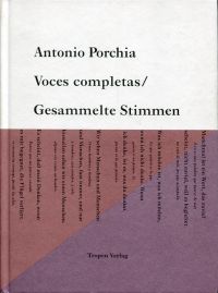Porchia, Voces completas. Gesammelte Stimmen. (Umschlag)