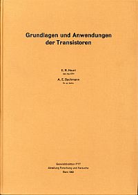 Hauri, Grundlagen und Anwendungen der Transistoren. (Umschlag)