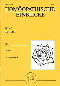 Homöopathische Einblicke, No. 46, Juni 2001. (Umschlag)