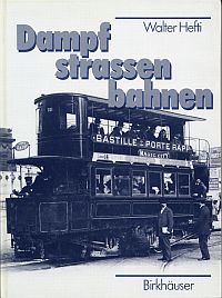 Hefti, Dampf-Strassenbahnen. (Umschlag)