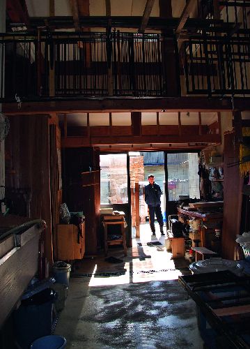 bildreich karten PK 550: papiermacher-atelier von ryoji tamura, japan.