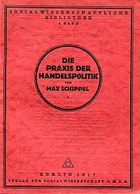 Schippel, Die Praxis der Handelspolitik. (Umschlag)