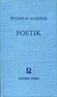 Scherer, Poetik. (Einband)