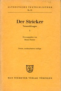 Fischer, Der Stricker. (Umschlag)