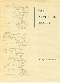Zekert, Das ärztliche Rezept. (Umschlag)