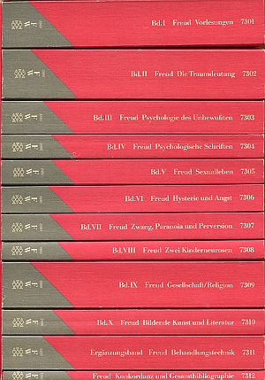 Freud, Studienausgabe. (Umschlag)