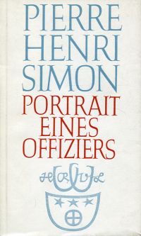 Simon, Portrait eines Offiziers. (Umschlag)