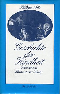Ariès, Geschichte der Kindheit. (Umschlag)