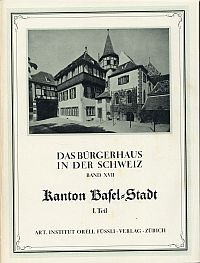 Das Bürgerhaus in der Schweiz, Band 17 und 22: (Umschlag)