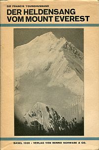 Younghusband, Der Heldensang vom Mount Everest. (Umschlag)
