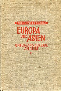 Lessing, Europa und Asien. (Umschlag)