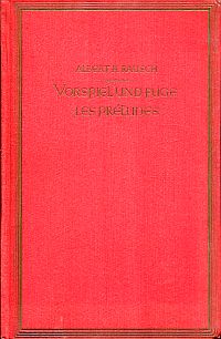 Rausch, Vorspiel und Fuge "Les Préludes". (Umschlag)