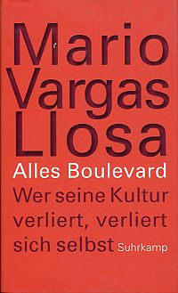 Vargas Llosa, Alles Boulevard. (Umschlag)